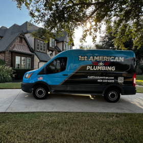 1st American Plumbing Vehicle